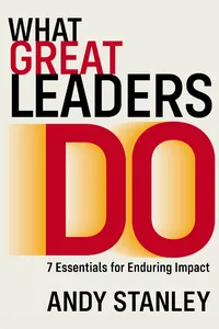 What Great Leaders Do_cover