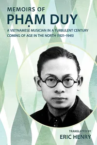 Memoirs of Phạm Duy, a Vietnamese Musician in a Turbulent Century_cover