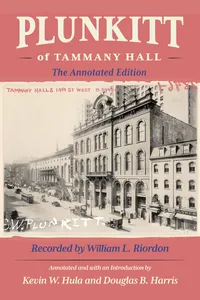 Plunkitt of Tammany Hall_cover