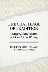The Challenge of Tradition