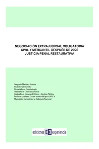 Negociación extrajudicial obligatoria civil y mercantil después de 2025_cover
