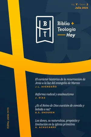 Biblia y Teología Hoy (Julio-2025)