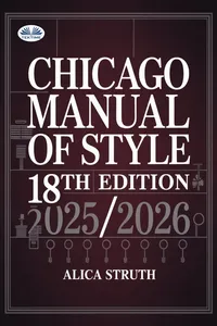 Chicago Manual Of Style 18th Edition 2025/2026_cover