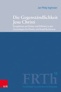 Die Gegenständlichkeit Jesu Christi_cover
