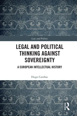 Legal and Political Thinking Against Sovereignty