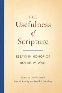 The Usefulness of Scripture_cover