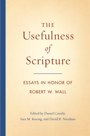 The Usefulness of Scripture