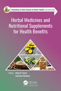 Herbal Medicines and Nutritional Supplements for Health Benefits_cover