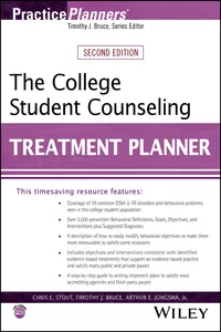 The College Student Counseling Treatment Planner_cover