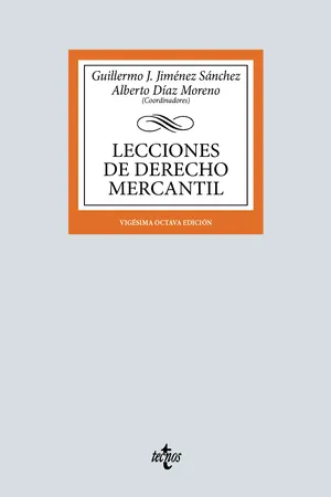 Lecciones de Derecho Mercantil