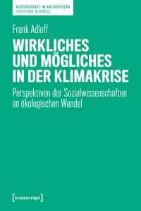 Wirkliches und Mögliches in der Klimakrise_cover