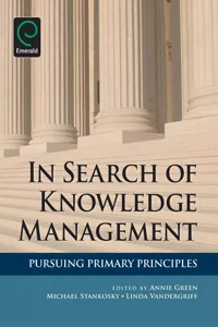 In Search of Knowledge Management_cover
