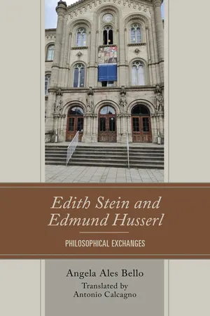 Edith Stein and Edmund Husserl