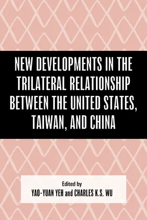 New Developments in the Trilateral Relationship between the United States, Taiwan, and China