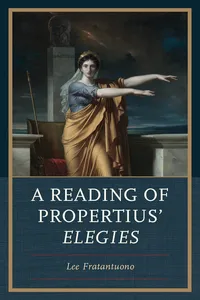 A Reading of Propertius' Elegies_cover