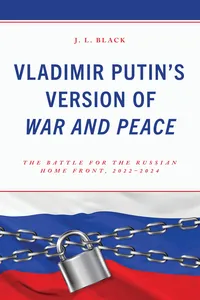 Vladimir Putin's Version of War and Peace_cover