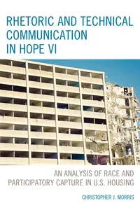 Rhetoric and Technical Communication in HOPE VI_cover