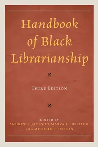 Handbook of Black Librarianship_cover