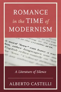 Romance in the Time of Modernism_cover
