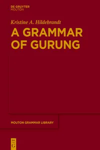 A Grammar of Gurung_cover