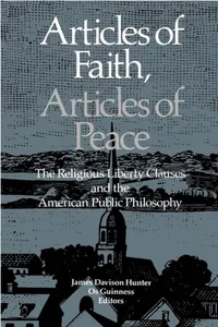 Articles of Faith, Articles of Peace_cover