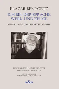 Ich bin der Sprache Werk und Zeuge_cover