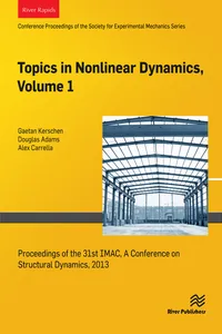 Topics in Nonlinear Dynamics, Volume 1_cover