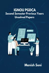 IGNOU PGDCA Second Semester Previous Years Unsolved Papers_cover