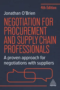 Negotiation for Procurement and Supply Chain Professionals_cover