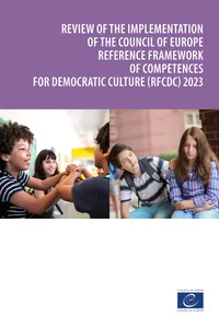Review of the implementation of the Council of Europe Reference Framework of Competences for Democratic Culture 2023_cover