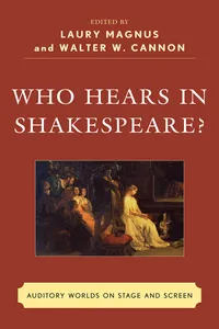 Who Hears in Shakespeare?_cover
