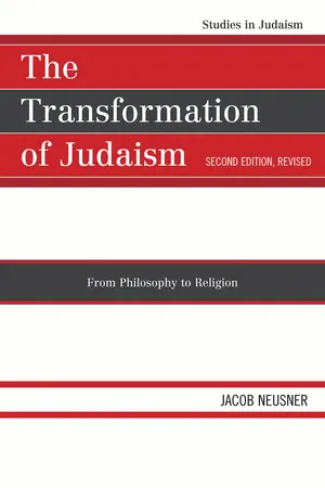 The Transformation of Judaism