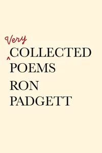 Very Collected Poems_cover