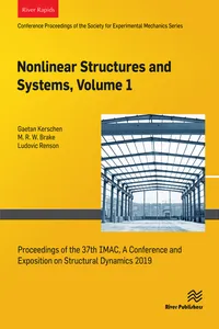 Nonlinear Structures and Systems, Volume 1_cover