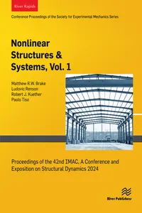 Nonlinear Structures & Systems, Vol. 1_cover