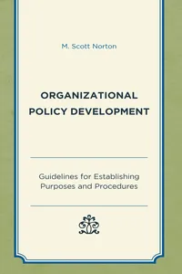 Organizational Policy Development_cover