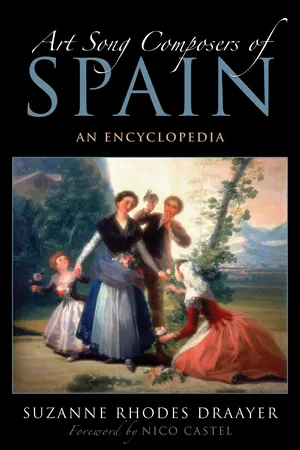 Art Song Composers of Spain