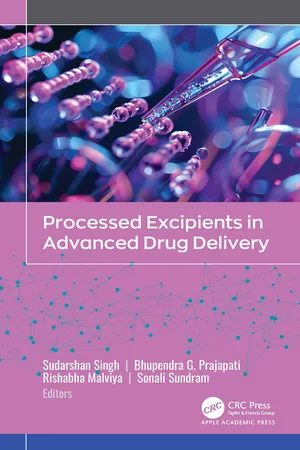 Processed Excipients in Advanced Drug Delivery