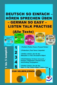 Deutsch So Einfach – Hören Sprechen Üben – German So Easy – Listen Talk Practise_cover