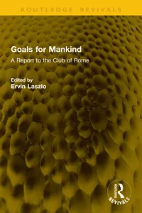 Goals for Mankind