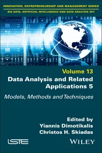 Data Analysis and Related Applications, Volume 5_cover