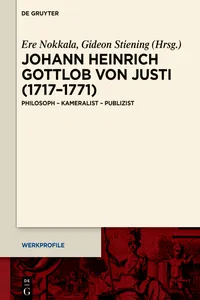 Johann Heinrich Gottlob von Justi