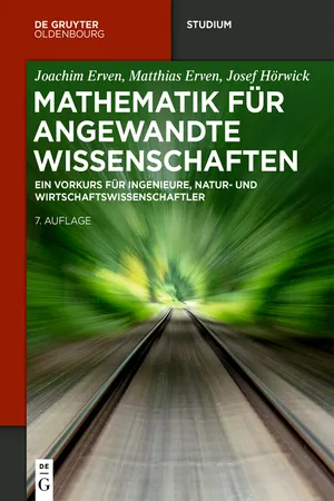 Mathematik für angewandte Wissenschaften