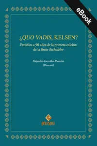 ¿Quo vadis, Kelsen?_cover