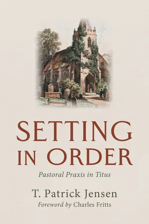 Setting in Order
