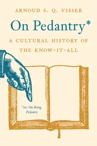 On Pedantry_cover