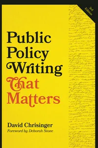 Public Policy Writing That Matters_cover