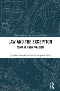 Law and the Exception_cover