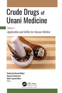 Crude Drugs of Unani Medicine_cover