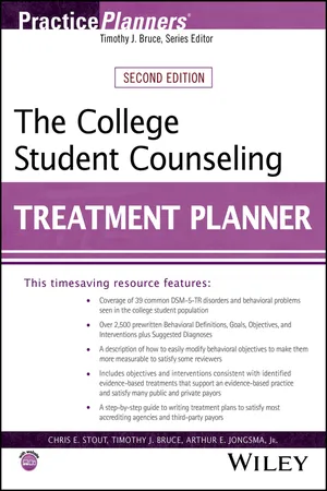 The College Student Counseling Treatment Planner
